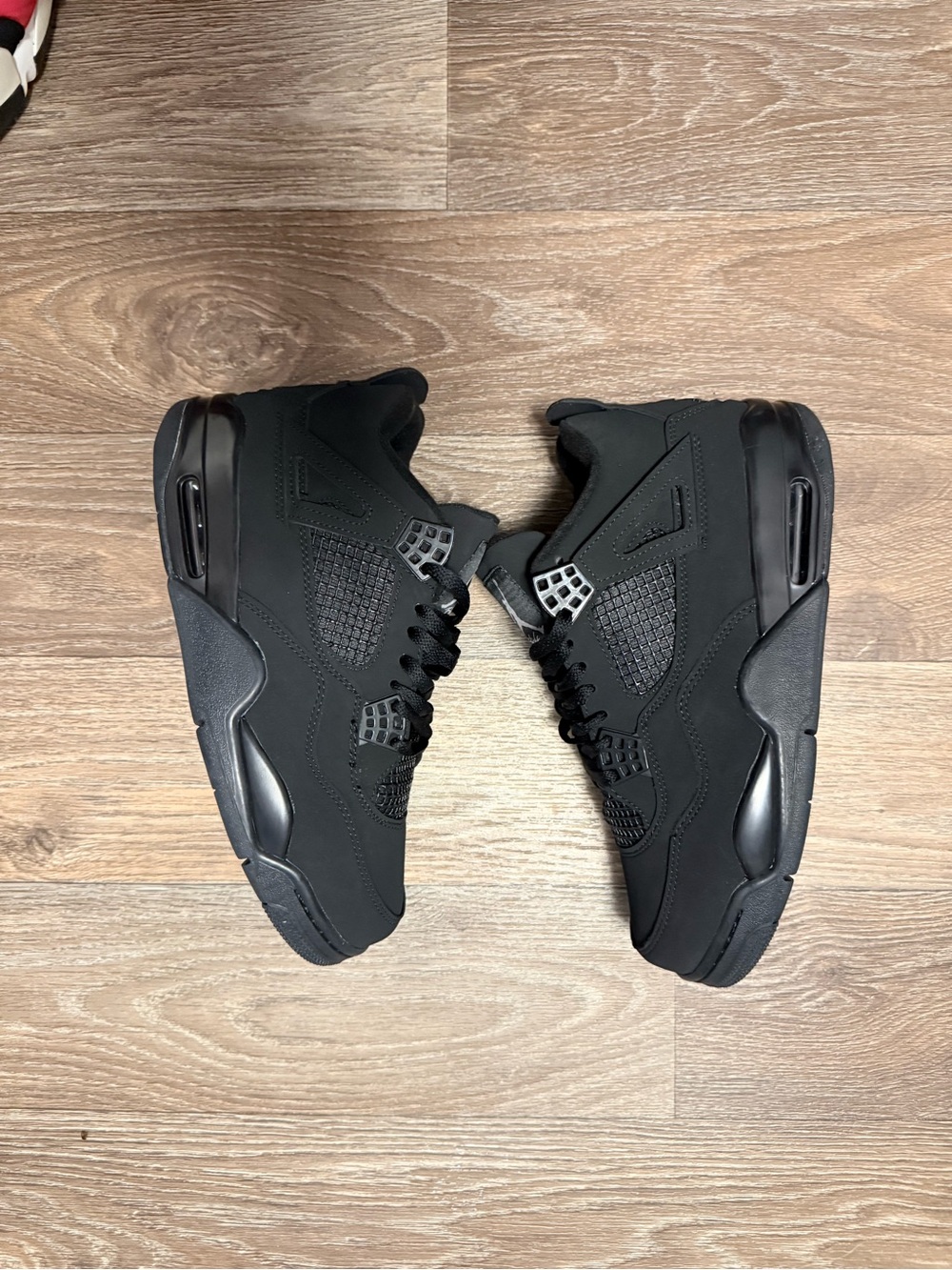 Jordan Men's Black Cat Athletic High-Top Sneakers